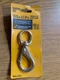 Everbilt 13/16 in. x 3-3/4 in. Solid Brass Swivel Spring Chain Leashes Snap Hook