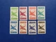 Lebanon Liban 1953 Scott# C175-C182 DC Douglas Lockheed Complete Set - MH (R11)