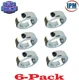 6-PACK!  NEW! 1-3/4" ID Set Screw Shaft Collar, 1-PC Steel Zinc Plated  SC175Z