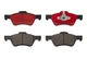 Brembo Front NAO Ceramic Brake Pad Set For Ford Escape Mercury Mariner Hybrid