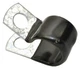 Clamp, OD 3/4 In, 1/2 In W, Vinyl, PK50