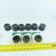 JR Products 10715 Black Rubber Ramp Bumper 2.5" OD x 3/8" Hole x 1" Thick Lot/15