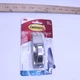 Command 5 lb. Large Satin Nickel Metal Hook (1 Hook, 2 Water Resistant Strips)