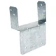 Simpson PC4Z ZMAX Galvanized Post Cap for 4x Beam