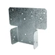 Simpson AC4Z Adjustable Post Cap for 4X Beam ZMAX Galvanized
