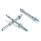 HROMIGRY 3/8" x 5" Concrete Anchors (25 Pack) 3/8 inch Wedge Anchors Bolts Zi...