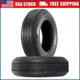 Set of 2 ST175/80D13 Trailer Tires 6Ply Load Range C 175 80 13 Heavy Duty Tyres