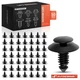 A-Premium 50Pcs 5/16 in Door Trim Panel Clip Fastener Retainer for Ford Mustang