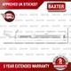 Fits Renault Master 1998- Nissan Interstar 2002- Baxter  Lower Brake Hose