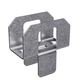 Simpson PSCL 5/8-R50 PSCL 20-Gauge Panel Sheathing Clip for 5/8-in. Plywood (50-