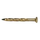 Nail, Brass, 1 1/4 In L, Pk250, 1Vzu4 Nail, Brass, 1 1/4 In L, Pk250, 1Vzu4