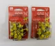 Lot of 2 ~ New Gardner Bender PS-1550Y Cable Plastic Staples, 1/2", 15 packs. Lot of 2 ~ New Gardner Bender PS-1550Y Cable Plastic Staples, 1/2", 15 packs.