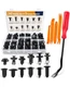 GOOACC - GRC-33 240PCS Bumper Retainer Clips Car Plastic Rivets Fasteners Pus...