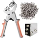 KING PIECES LACUISINE Grommet Tool Kit Handheld 3/8inch(10mm), Multicolor 