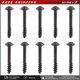 Air Box Cleaner Screw Replaces For GM 13384034 / VW WHT002087 10 Pack