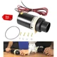 Jabsco 37072-0092 Motor Pump 12V Quiet Flush Designer Series Electric Toilets
