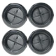 DTTRA 4PCS Rubber Grommets overall diameter 2.13 inches / 54 mm, Black