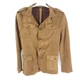 Men's Small Ron Tomson 5894 Faux Suede Safari Jacket