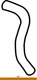 44348-35280 Toyota Hose, oil reservoir to pump, no.1 4434835280, New Genuine OEM
