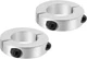 PATIKIL Bore 40Mm Double Split Shaft Collar 70Mm OD 18Mm Thickness, 2 Pack