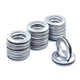 Ailejia 20 Pack Curtain Grommets Lnner Diameter Silencer Sliding Silvery