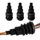 Suvnie 4 PCS Universal Firewall Boot, Rubber Grommets Can 3.72&times;1.82 inches