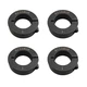 AZSSMUK Single Split Clamp-On Shaft Collar of Metal Material 1 1", Black AZSSMUK Single Split Clamp-On Shaft Collar of Metal Material 1 1", Black