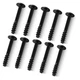 10x Air Box Cleaner Screw Replacement for GM 13384034 / VW WHT002087