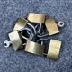 MC Brass Padlock Lot With Key Heavy Duty Security Keyed Lock Set of 5 Locks