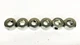 Climax 7/16 inch Steel Zinc Set Screw Shaft Collar C-043-ID [Lot of 6] NOS