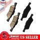 4PCS Front Ceramic Brake Pad Set For Ford Escape 2005-2010 V6 3L 2009-2010 L4