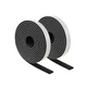 Furnigear Felt Strips with Adhesive Backing 1/2 x 80", Black 1/2" - 2 Roll 