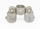 LOT OF 3 Kee Klamp C51-888 Double Swivel Socket, 1-1/2" fits OD 1.90" speed rail