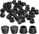 58Pcs 8Mm(5/16") Nylon Hole Plugs, Flush Type Panel round Snap in Fastener Knock