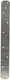 USP Lumber LSTA18 Light Capacity Strap Tie, 1-1/4 in, 1235 lb Uplift Douglas...