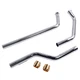 Shotgun Pipe Set for 70-84 Big Twin Shovelhead Engines in Rigid Frame & Tips
