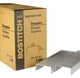 2400 Pack Stanley Bostitch SW74375/8 Staples Steel Crown Staple: Flat Style, 0.6