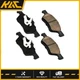 4pc Front Ceramic Brake Pads for 2005-2010 Ford Escape 3L 2009-2010 2.5L D1047