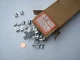 Box of 100 3/8" Victor 12703-S Steel duplex cable clamps (UF) romex, cable, PVC 