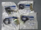 (4) Thomas & Betts T&B A716 2  Superstrut 2" Steel Snap-Guard Cushioned Clamps
