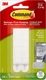 Command Narrow Picture Hanging Strips, Pack of 4 x 2 Adhesive Strips, White - Da