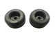 2) Horse Cargo Trailer Ramp Door Stop Black Rubber Bumper 2 1/2" Round New