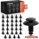 A-Premium 30Pcs 5/16 in Door Trim Panel Clip Fastener Retainer for Ford Mustang
