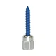 Sammys CST 20 3/8 Inch Vertical Thread Rod 5/16 x 1-3/4 Inch Screw Steel 25 Pcs
