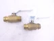 2 Pack FNW Full Port Brass Ball Valve 200PSI 1" FNWX432G 2 Pack FNW Full Port Brass Ball Valve 200PSI 1" FNWX432G