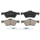 Wagner Brake ZD1047 QuickStop Frente Juego de Balatas de Disco Cer&aacute;mico