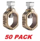 NVENT CP58 Ground Rod Clamp for 5/8" Rod, 1/2"&ndash;5/8"dia, #10 Sol-#2Strnd, 50 PACK