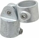 Kee 1-1/2" Pipe, Malleable Iron Swivel Socket Pipe Rail Fitting Galvanized Fi...