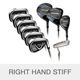 Callaway Edge Stiff Flex 10-Piece Golf Club Set - RIGHT HANDED - 2 Year Warranty
