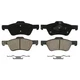 Frt Ceramic Brake Pads  Wagner  ZD1047A